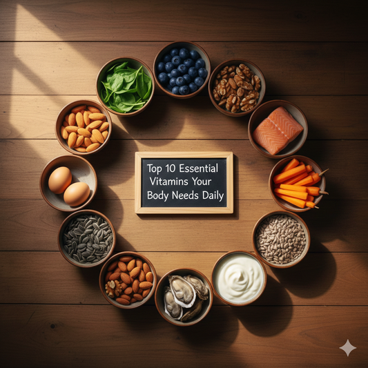 Top 10 Essential Vitamins Your Body Needs Every Day (and Where to Get Them)