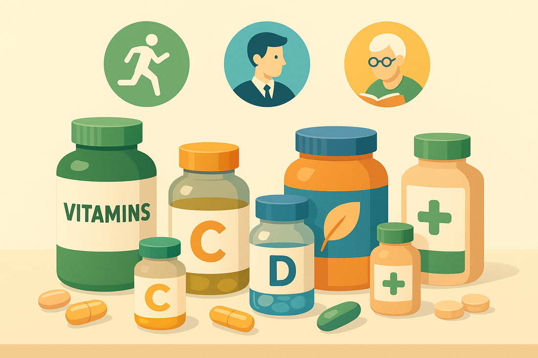 How to Choose the Right Vitamins for Your Age and Lifestyle