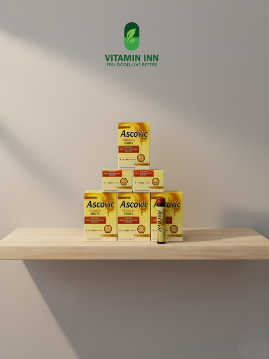 Ascovic Vitamin-D3 Drops (Orange Flavor)