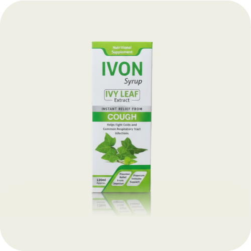 Ivon Syrup – Ivy Leaf Extract for Cough & Cold Relief (120ml)