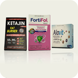 Ketajin + FortiFol + Alavit — Ultimate Wellness & Fitness Bundle