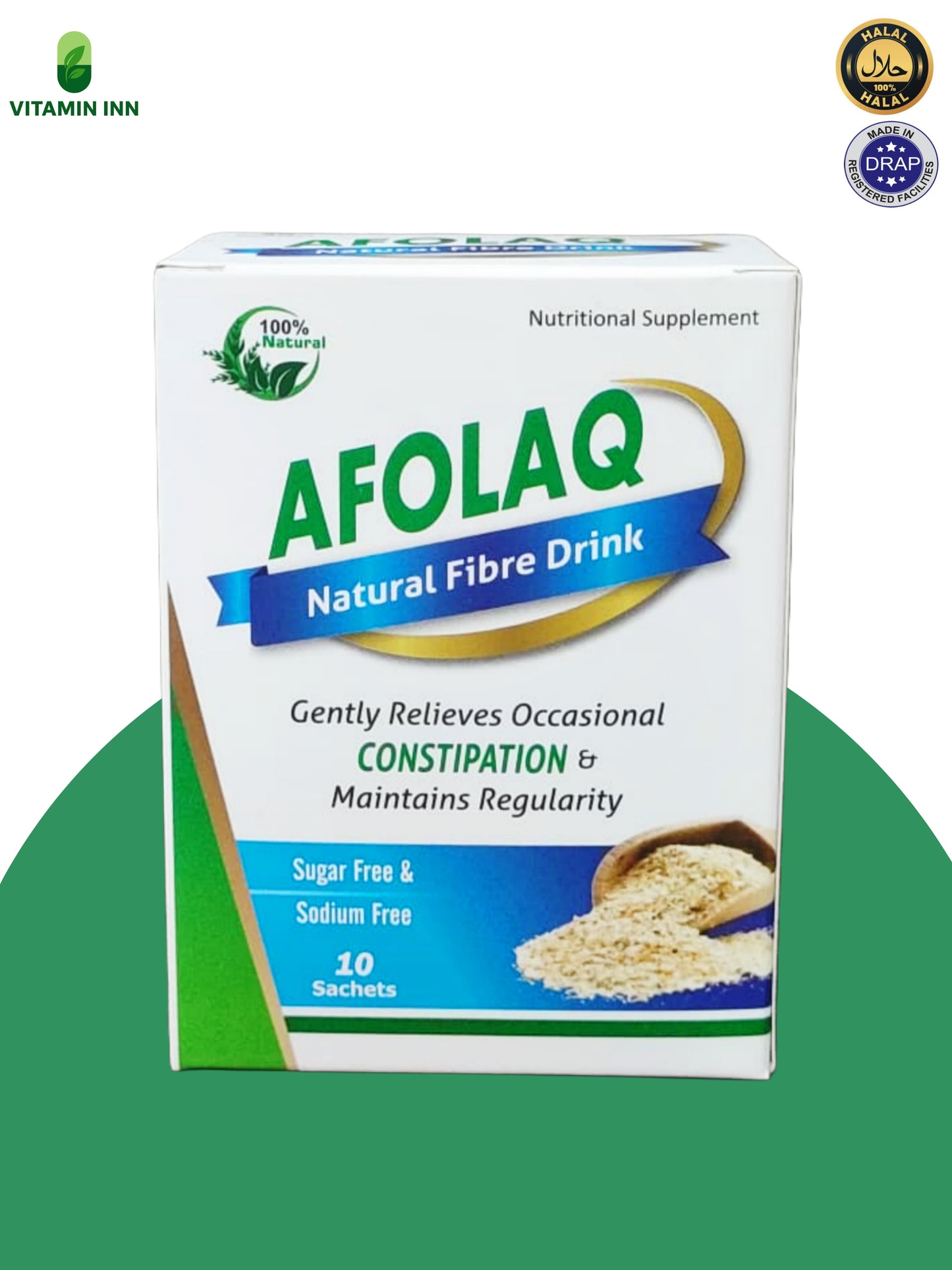 AFOLAQ Natural Fibre Drink – 10 Sachets